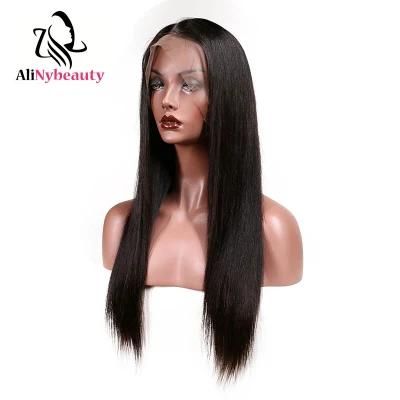 Wholesale Virgin Human Hair Natural Straight Full Lace Wig