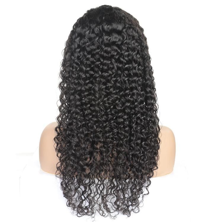 Wholesale 4X4 Lace Frontal Wig Kinly Curly Human Hair Wigs