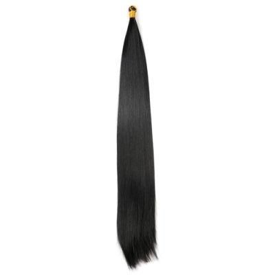 22&quot; Synthetic Silky Straight Bulk Hair Extension Crochet Braid Hair Bundles