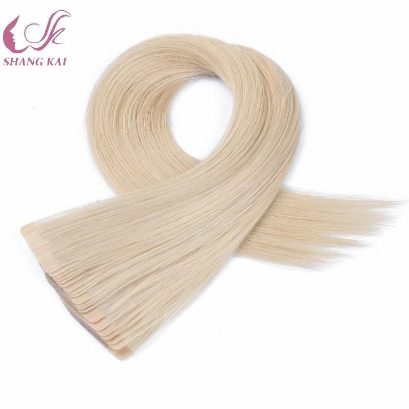 Top Quality Long Lasting Remy Soft Hand Tied Seamless Tape Hair Extension