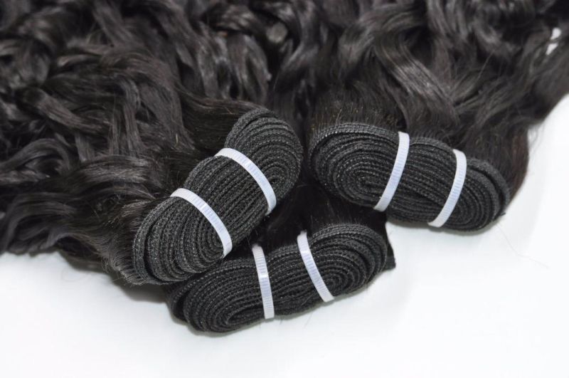 Brazilian Super Double Drawn Virgin Human Hair Weft (Water Curly)