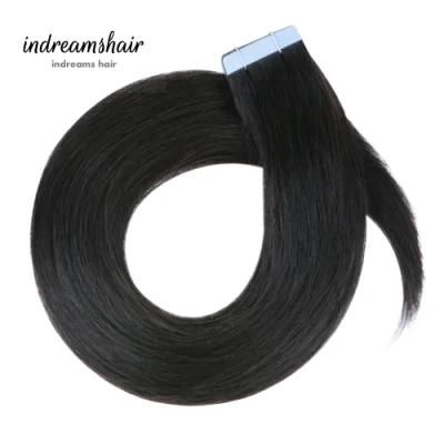 Human Virgin Remy Brazilian Natural Unprocessed Tape Double Drawn Hair Extensions