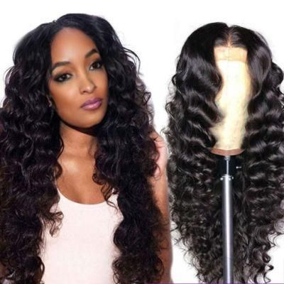Kbeth Cuticle Aligned Virgin Indian Hair Raw Unprocessed Lace Frontal Wig Deep Wave Women Human Hair Lace Front Wigs