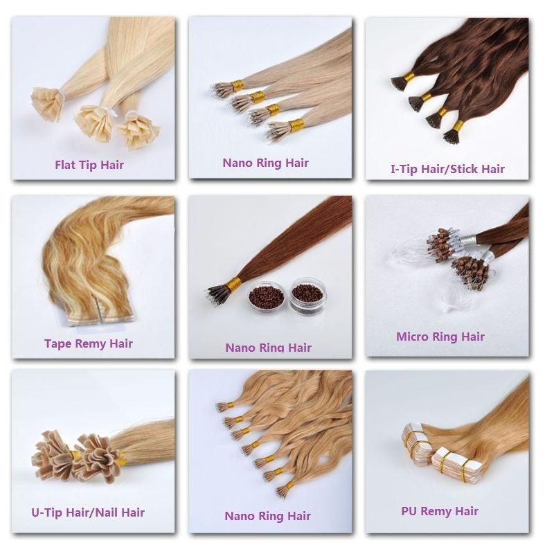 Brazilian Human Hair High Quality Remy I Tip Hair Extension