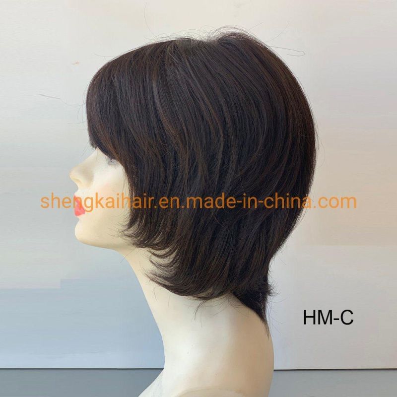 Wholesale Good Quality Handtied Fashion Synthetic Hair Wigs for Women 563