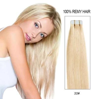 2021 Top Quality Double Drawn 100% Russian Remy Tape Hair Extensions