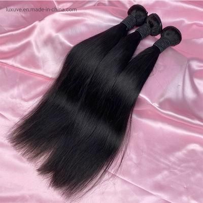 12A Bone Straight Double Drawn Cuticle Aligned Brazilian Peruvian Cambodian Vendor Raw Virgin Human Hair Extension Weave Bundle