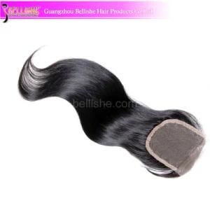 Body Wave Remy Brazilian Human Hair Long Lace Closure