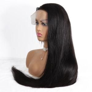 Wholesale Price Long Straight 360 Lace Frontal Wigs Naturelle Raw Virgin Brazilian Human Hair Wig 360
