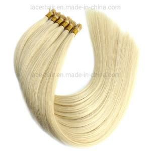 2019 New Design Wholesale Price 100% Human Hair Remy Keratin Double Drawn Hair Extensions
