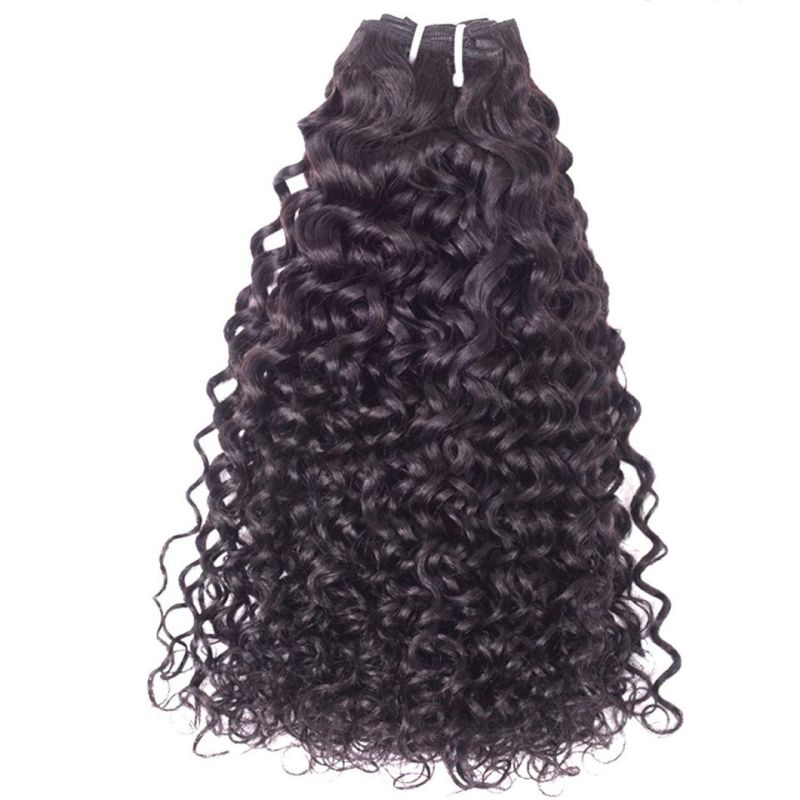 High Quality Water Wave Bundles with Closure Human Hair Bundles with Closure Brazilian Hair Weave Bundles with Closure