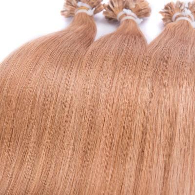 100% Remy Human Hair Nail U Tip Hair Extension 14inches