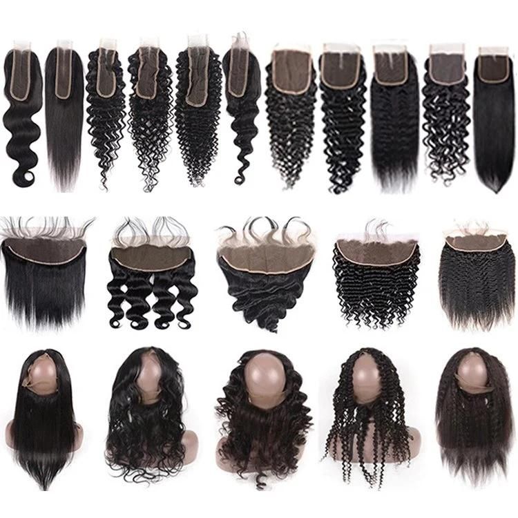 Kbeth Lace Frontal Toupees for Woman Best Gifts 18 Inch Indian 100% Virgin Brazilian Human Hair Closure Unit Custom Factory Cheap Price Toupee Vendor