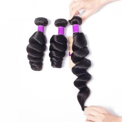 Kbeth Virgin Brazilian Loose Wave Cuticle Aligned Virgin Human Hair Bundles Wholesale