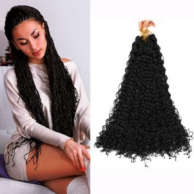 28inch Synthetic Afro Curly Zizi Crochet Braids Hair Extension 3X Box Braiding Hair