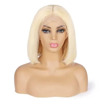 Wholesale 613# Bob Human Hair Wig Kakiifashion Hair Factory
