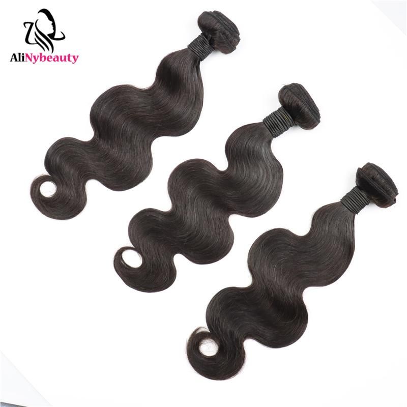 Alinybeauty Free Sample Aligned Cuticle Virgin Hair Wholesale Raw Hair Vendors Body Wave100% Human Hair Extensions