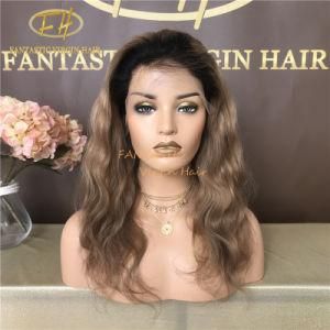 Wholesale Brazilian/Indian Virgin/Remy Human Hair Full/Frontal Lace Wig with Amazing Color