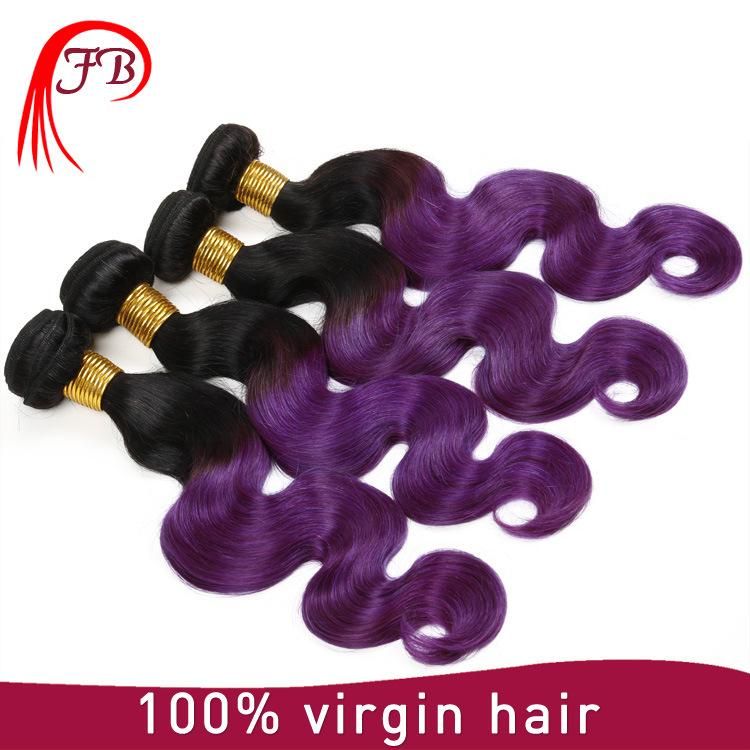 100% Barzilian Human Hair Body Wave Products Omber Hair