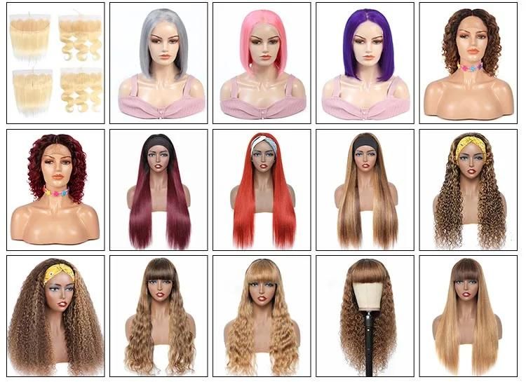2022 Best Selling HD Swiss Lace Deep Wave Brazilian Human Lace Front Wig