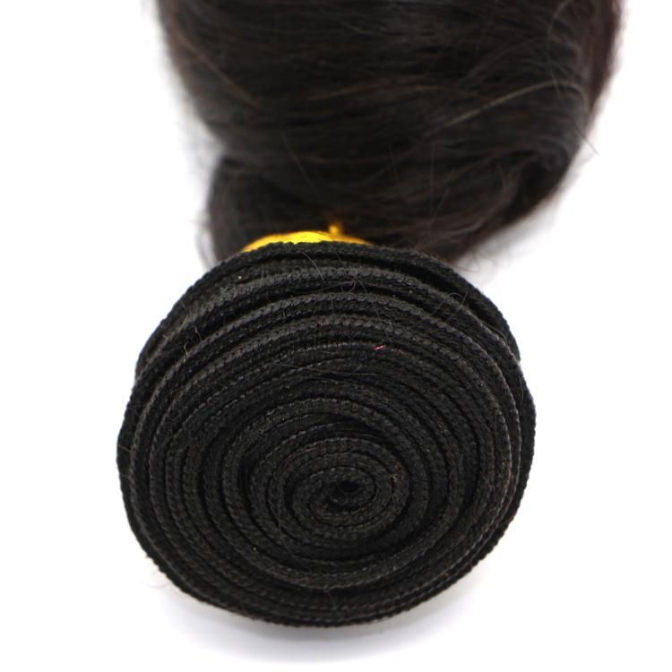 Cheap 1b Color Loose Wave Brazilian Remy Human Hair Weave