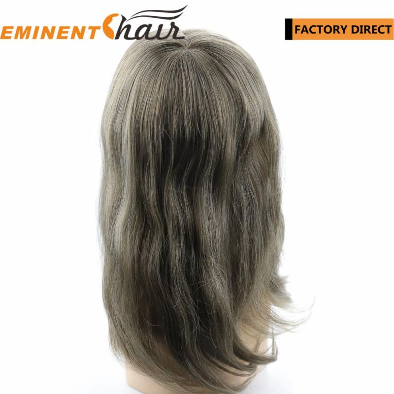 Silk Top Remy Hair Women Hair Replacement