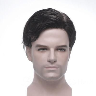 Fine Mono with Poly Around and Folded Lace Front Men Stock Hair Products