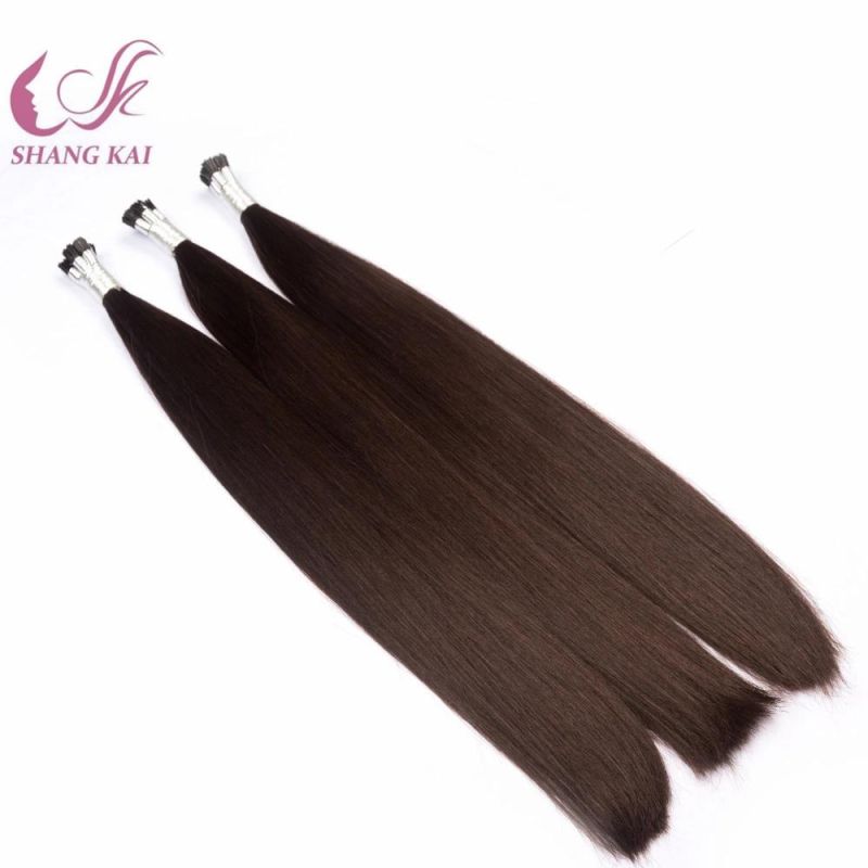 Prebonded Tiny Tip Double Drawn I Tip Hair Extensions Cheap Thick Full Cuticle Keratin Hair