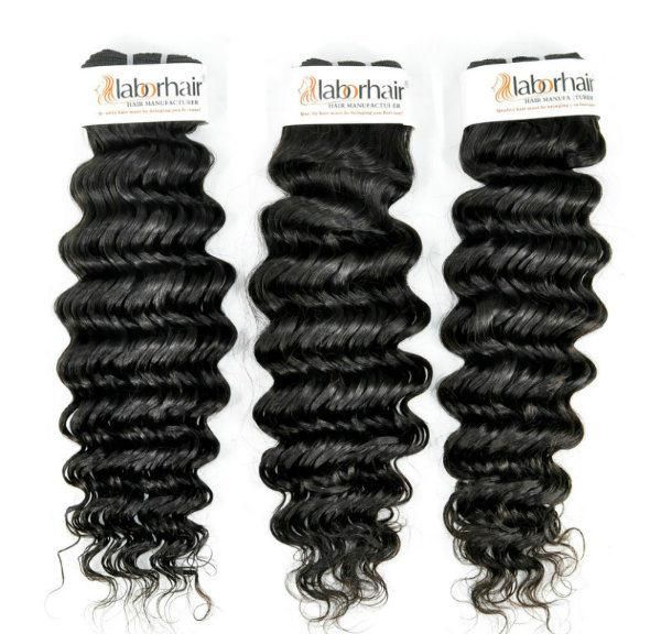 Peruvian Deep Curly Unprocessed Virgin Hair for Retailers (Grade 9A)