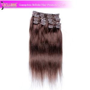 5A Human Hair Peruvian Remy Clip in Hair Extension