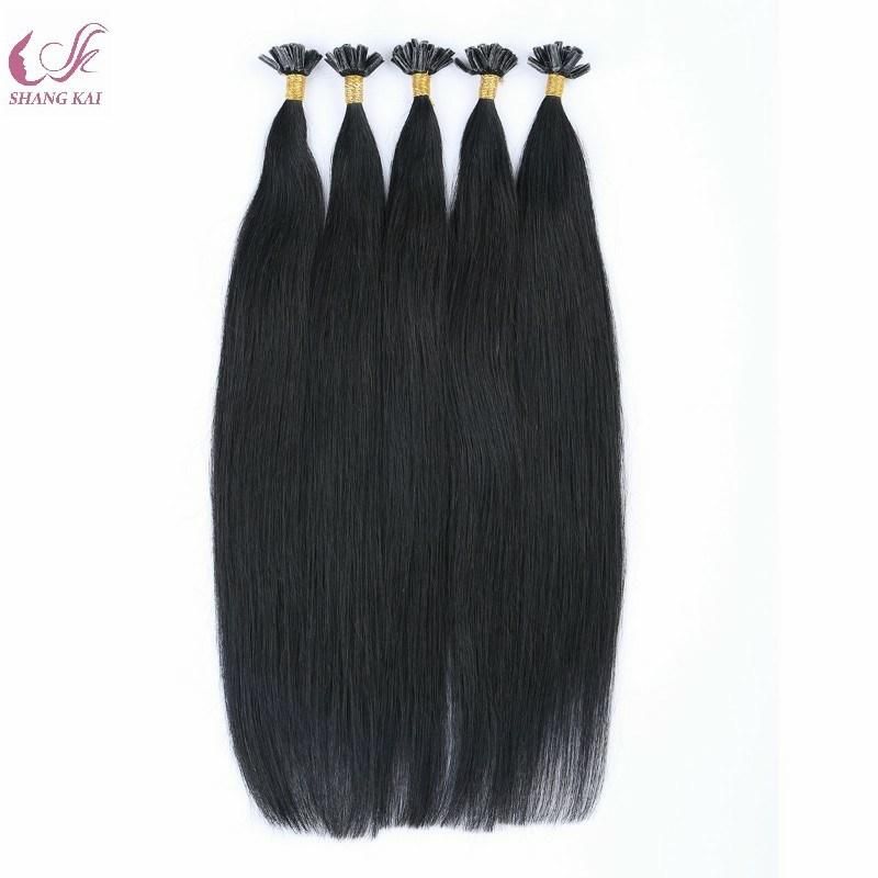 Top Quality Double Drawn Virgin Remy India Silver Hair Extensions U Tip Hair