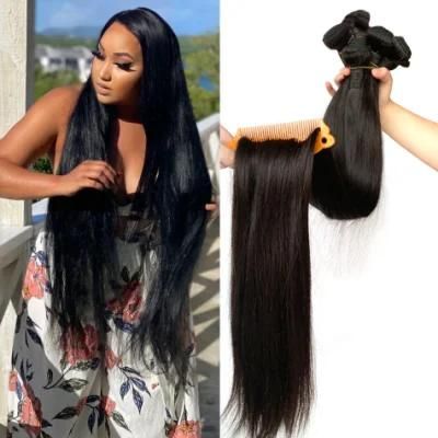 Kbeth 8A Human Hair Straight 28 Inch Bundles for Black Woman 2021 Fashion Hair Weave Extensions in Stock