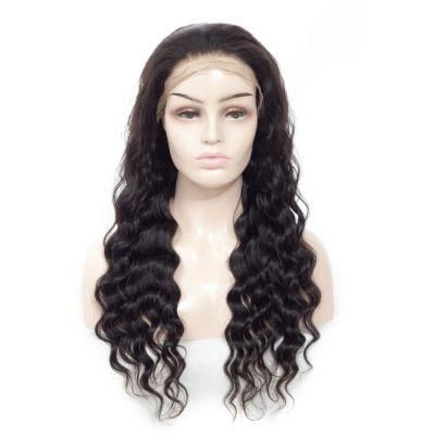 Factory 10A Virgin Wigs Body Wave Human Hair 13*6 Closure Lace Wig