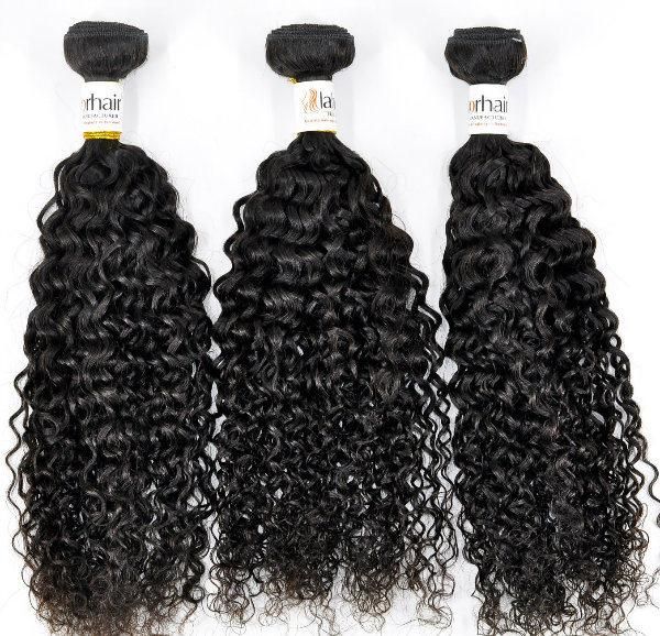100% Curly 9A Unprocessed Virgin Human Hair Extensions