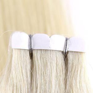 Skin Weft Brazilian PU Weaving Hair Extension Tape Remy Human Hair