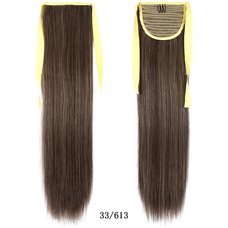Synthetic Ponytail Soft Feel Hair Clip in Extensions Drawstring Pony Tail for Women