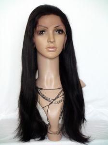 Yaki Straight Human Hair Lace Wig