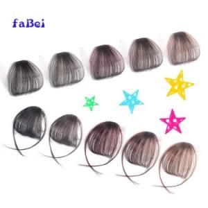 New Arrival Hand Tied 100% Remy Human Hair Bang/ Fringe Top Quality Closure