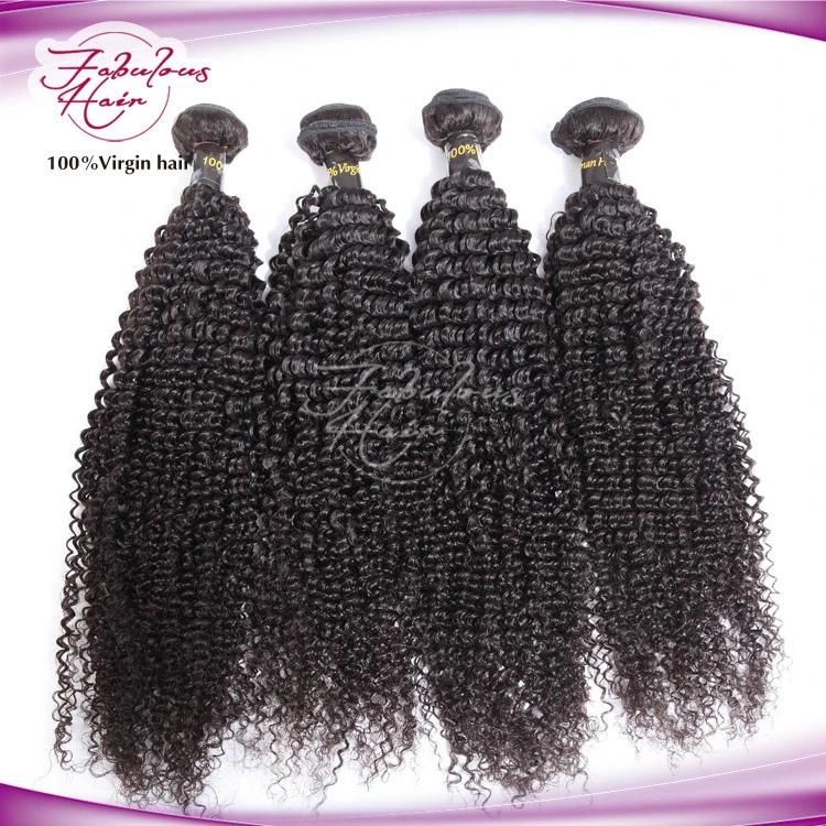 Hot Selling 12A Grade Virgin Hair Extensions Kinky Curly Weaves