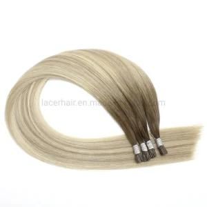 Super Quality Pre-Bonded Remy Human Natural Cuticles Aligned Unprocessed Virgin Natural I Tip Hair Extension