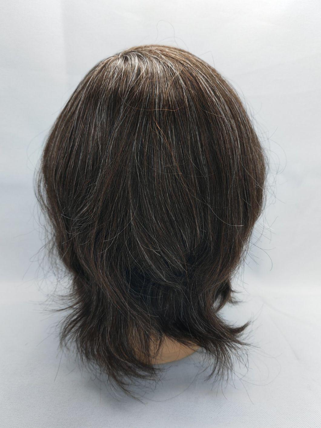 2022 Most Durable Custom Made Clear PU Base Injection Wig Made of Remy Human Hair