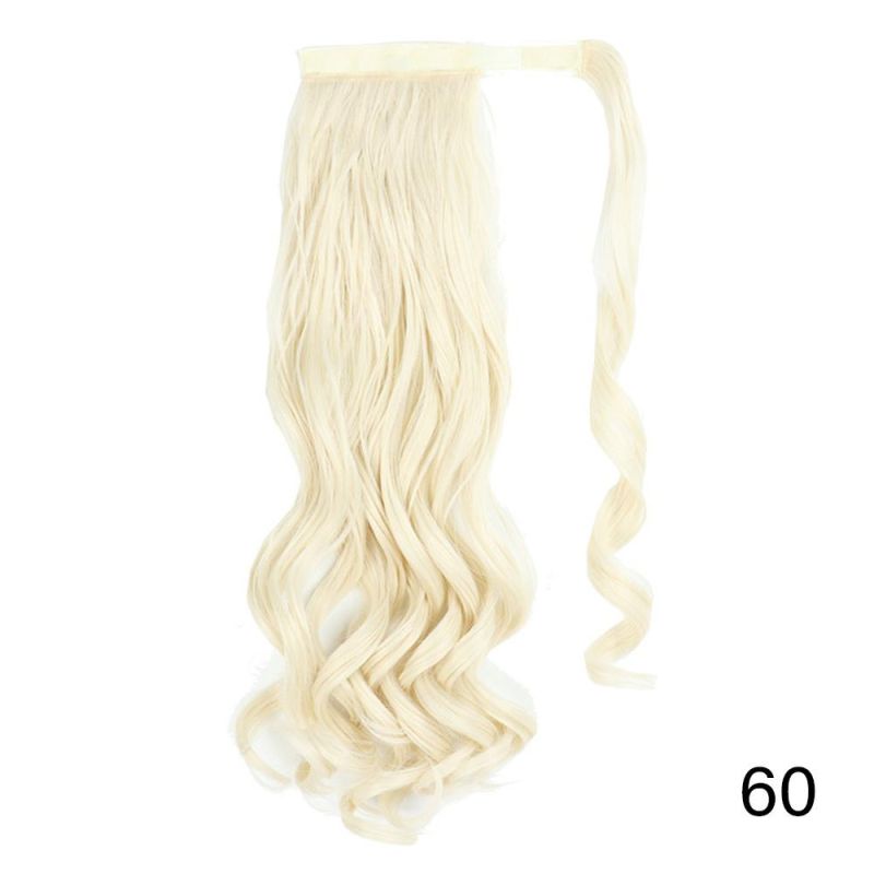 Heat Resistant Hair 22inch Wrap Around Pony Hairpiece for Women