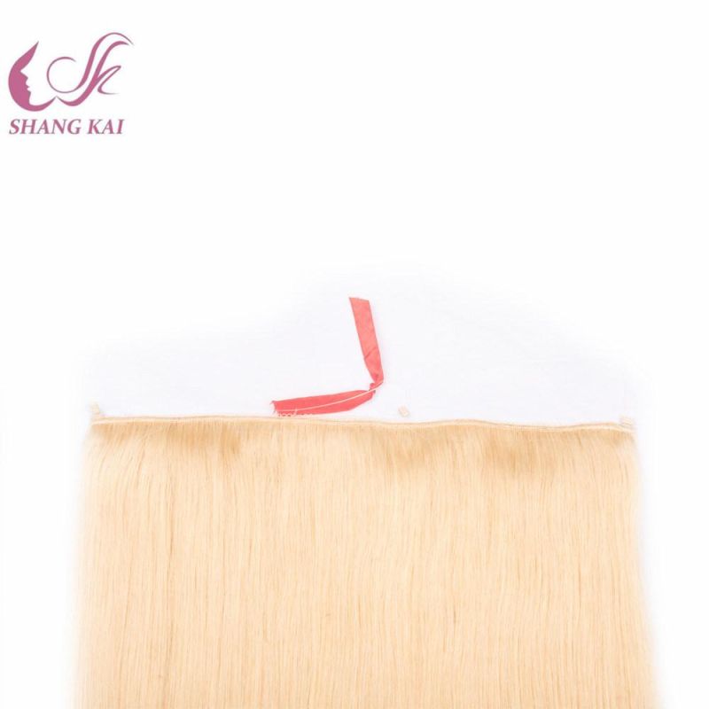 Popular Indian Remy Human Hair #613 Blond Lace Hair Extensions
