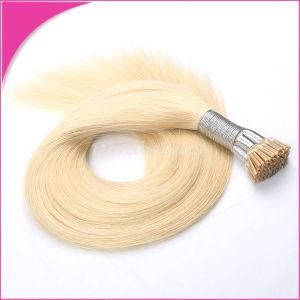Creamy Blonde Extensions Stick I Tip Micro Bead Remy Human Hair