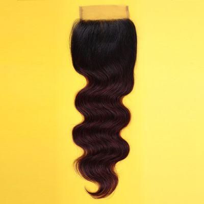 Kbeth Brazilian Raw Virgin Human Hair Body Wave Lace Closure Natural Color, 100 Unprocessed with Cuticles Aligned Human Hair Body Wave