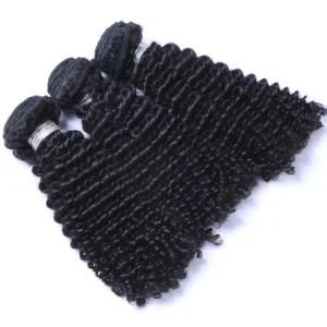 Remy Human Hair Peruvian Kinky Curly Hair Extension Weave Bundles