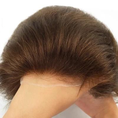 Natural Hair Line Full Swiss Lace - Men&prime;s First Choice for Comfort - Toupee Wigs