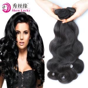 Nature Black Long Lifetime 100% Body Wave Monglian Unprocessed Virgin Human Hair Weaving