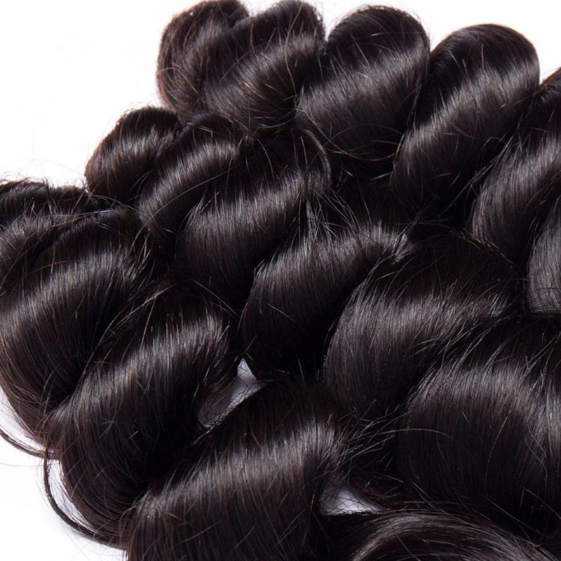 Top Grade Loose Wave Loose Deep 100% Human Remy Hair Brazilian Hair Weave Bundles