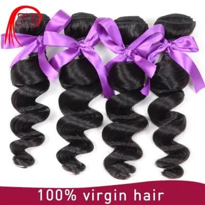 7A Grade Mongolian Loose Wave Human Virgin Hair Weaving